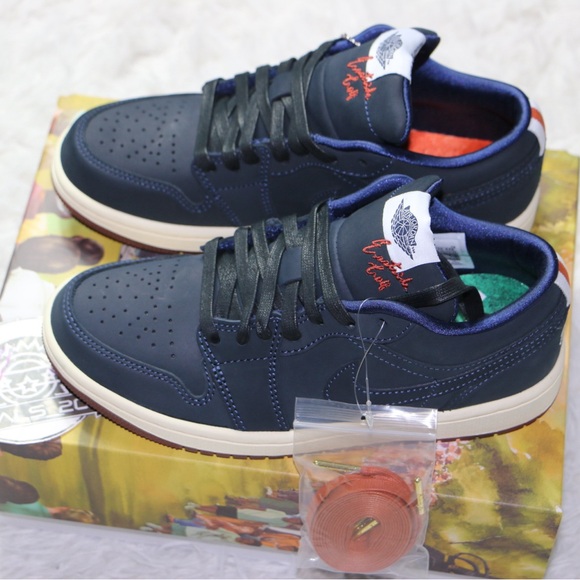 Air Jordan 1 Low Eastside Golf Shoes 'Out Of The mud’ Sneakers Size 4 Brand New - Picture 7 of 12